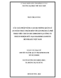 Luận văn Thạc sĩ Quản trị kinh doanh: Các giải pháp nâng cao hệ thống quản lý an toàn thực phẩm đối với sản phẩm cà phê theo tiêu chuẩn ISO 22000: 2018 tại Công Ty TNHH Massimo Zanetti Beverage Việt Nam