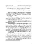 Báo cáo nghiên cứu khoa học: Bồi dưỡng năng lực tư duy sáng tạo cho học sinh lớp 11 thông qua xây dựng và sử dụng bài tập thí nghiệm chương Dòng điện không đổi