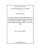 Luận văn Thạc sĩ Kinh tế: Các nhân tố ảnh hưởng đến tính hữu hiệu của quy trình chấp nhận khách hàng trong kiểm toán báo cáo tài chính – Nghiên cứu tại các công ty kiểm toán độc lập nhỏ và vừa ở Việt Nam