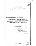 Báo cáo: Nghiên cứu,thiết kế, chế tạo giảm tốc hành tinh Cycloid cải tiến có tỷ số truyền cao