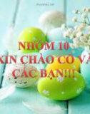 Bài thuyết trình: Tư tưởng Hồ Chí Minh về lòng yêu thương con người