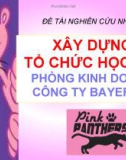 Thuyết trình đề tài nghiên cứu nhóm: Xây dưng tổ chức học hỏi phòng kinh doanh công ty Bayer AG