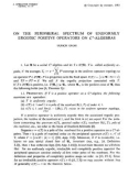 Báo cáo toán học: On the peripheral spectrum of uniformly ergodic positive operators on C*-algebras 