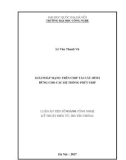 Luận án Tiến sĩ Công nghệ kỹ thuật Điện tử, Truyền thông: Giải pháp mạng trên chip tái cấu hình dùng cho các hệ thống phức hợp