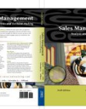 Ebook Sales management: Analysis and decision making (6th edition) - Part 1