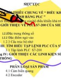 Đồ án tốt nghiệp Điều khiển lập trình bằng PLC