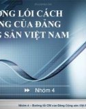 Bài thuyết trình Đường lối cách mạng của Đảng Cộng sản Việt Nam: Chủ trương của Đảng về giải quyết các vấn đề xã hội bức xúc hiện nay ở Việt Nam