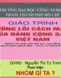 Bài thuyết trình: Kinh tế thị trường định hướng xã hội chủ nghĩa