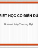 Bài thuyết trình: Triết học cổ điển Đức