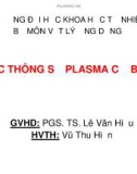 Bài thuyết trình Vật lý ứng dụng: Các thông số Plasma cơ bản