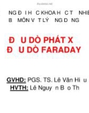 Bài thuyết trình Vật lý ứng dụng: Đầu dò phát xạ đầu dò faraday