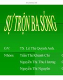 Bài thuyết trình Vật lý: Sự trộn ba sóng