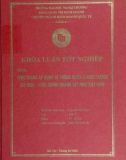 Khóa luận tốt nghiệp: Thực trạng áp dụng hệ thống quản lý chất lượng ISO 9001 - 2000 trong ngành dệt may Việt Nam