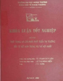 Khóa luận tốt nghiệp: Thực trạng và giải pháp phát triển thị trường tiền tệ Việt Nam trong xu thế hội nhập