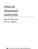 Ebook English grammar simplified