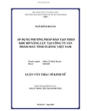 Luận văn: ÁP DỤNG PHƯƠNG PHÁP ĐÀO TẠO THEO KHE HỞ NĂNG LỰC TẠI CÔNG TY SẢN PHẨM MÁY TÍNH FUJITSU VIỆT NAM