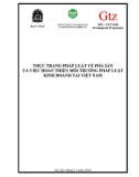 ĐỀ TÀI THỰC TRẠNG PHÁP LUẬT VỀ PHÁ SẢN VÀ VIỆC HOÀN THIỆN MÔI TRƯỜNG PHÁP LUẬT KINH DOANH TẠI VIỆT NAM