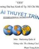 Bài thuyết trình Marketing quốc tế: Chiến lược Marketing của Viettel tại Campuchia