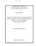 Luận văn Thạc sĩ Kinh tế: Nghiên cứu sự thỏa mãn của khách hàng đối với chất lượng dịch vụ ngân hàng điện tử Internet Banking tại ngân hàng HDBank thành phố Hồ Chí Minh