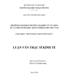 Luận văn Thạc sĩ Kinh tế: Mô hình giao dịch thương mại điện tử của Hoa Kỳ và một số bài học kinh nghiệm cho Việt Nam