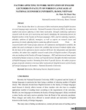 Factors affecting to work motivation of English lecturers in faculty of foreign languages at National Economics University, Hanoi, Vietnam