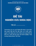 Đề tài khoa học: Ảnh hưởng của neo quyết định đến hành vi giao dịch theo quán tính giá của nhà đầu tư tổ chức nước ngoài và tác động của tỷ lệ sở hữu nước ngoài đến độ bất ổn tỷ suất sinh lợi mức độ doanh nghiệp ở thị trường chứng khoán Việt Nam