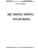 Báo cáo: Hệ thống thông tin di động