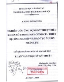 Luận văn Nghiên cứu ứng dụng kỹ thuật điều khiển số trong máy công cụ - thiết bị công nghiệp và đào tạo nguồn nhân lực