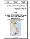 Đánh giá diễn biến môi trường khu vực trọng điểm phát triển kinh tế- xã hội của hai vùng tam giác phía Bắc và Nam