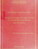 Đề tài: Giải pháp đẩy mạnh xuất khẩu dịch vụ của thành phố Hà Nội đến năm 2020