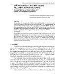 Báo cáo nghiên cứu khoa học: GIẢI PHÁP NÂNG CAO CHẤT LƯỢNG PHẦN MỀM HƯỚNG ĐỐI TƯỢNG