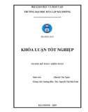 Khóa luận tốt nghiệp ngành Kế toán - Kiểm toán: Hoàn thiện công tác kế toán hàng hóa tại Công ty Cổ phần Đông Á Bắc