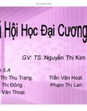 Thuyết trình: Hành động xã hội, kiểm soát xã hội