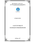 Luận văn Thạc sỹ Quản trị kinh doanh: Biện pháp nâng cao hiệu quả sử dụng vốn tại Công ty cổ phần tư vấn thiết kế và đầu tư xây dựng Lê Chân