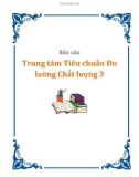 Báo cáo Trung tâm Tiêu chuẩn Đo lường Chất lượng 3