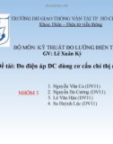 Đề tài: Đo điện áp DC dùng cơ cấu chỉ thị điện