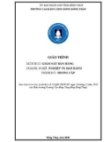 Giáo trình Giám sát bán hàng (Nghề: Nghiệp vụ bán hàng - Trình độ: Trung cấp) - Trường Cao đẳng Cộng đồng Đồng Tháp (Năm 2020)