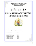 Đề Tài: Phân tích môi trường Vương Quốc Anh