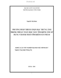 ĐỀ TÀI PHƯƠNG PHÁP TRÍCH CHỌN ĐẶC TRƯNG ẢNH TRONG THUẬT TOÁN HỌC MÁY TÌM KIẾM ẢNH ÁP DỤNG VÀO BÀI TOÁN TÌM KIẾM SẢN PHẨM 