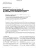 Báo cáo hóa học: Research Article Design and Performance Evaluation of an Adaptive Resource Management Framework for Distributed Real-Time and Embedded Systems