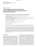 Báo cáo hóa học: Research Article A Novel Approach to Detect Network Attacks Using G-HMM-Based Temporal Relations between Internet Protocol Packets