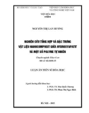 Luận án Tiến sĩ Hóa học: Nghiên cứu tổng hợp và đặc trưng vật liệu nanocomposit giữa hydroxyapatit và một số polyme tự nhiên