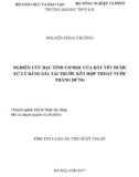 Tóm tắt Luận án Tiến sĩ Kỹ thuật: Nghiên cứu đặc tính cơ học của đất yếu được xử lý bằng gia tải trước kết hợp thoát nước thẳng đứng