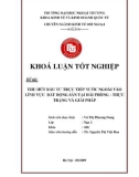 Khóa luận tốt nghiệp: Thu hút đầu tư trực tiếp nước ngoài vào lĩnh vực bất động sản tại Hải Phòng - Thực trạng và giải pháp