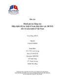 Báo cáo Đánh giá tác động của Hiệp định đối tác kinh tế toàn diện khu vực (RCEP) đối với nền kinh tế Việt Nam