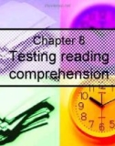 Bài giảng môn Phương pháp kiểm tra và đánh giá học tập: Chapter 8 - Phan Thị Thu Nga