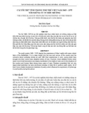 Báo cáo nghiên cứu khoa học: CÁI TÔI TRỮ TÌNH TRONG THƠ TRẺ VIỆT NAM 1965 – 1975 VỚI NHỮNG ƯU TƯ ĐỜI THƯỜNG