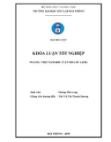 Đồ án tốt nghiệp du lịch: Thực trạng và giải pháp nâng cao hiệu quả kinh doanh dịch vụ tiệc cưới nhà khách Bến Bính Hải Phòng