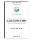 Luận văn Thạc sĩ Thú y: Đánh giá thực trạng hoạt động giết mổ lợn và ô nhiễm một số vi sinh vật hiếu khí trên thịt lợn bán tại khu vực Quận Nam Từ Liêm, thành phố Hà Nội