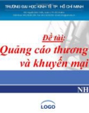 Tiểu luận: Quảng cáo thương mại và khuyến mại